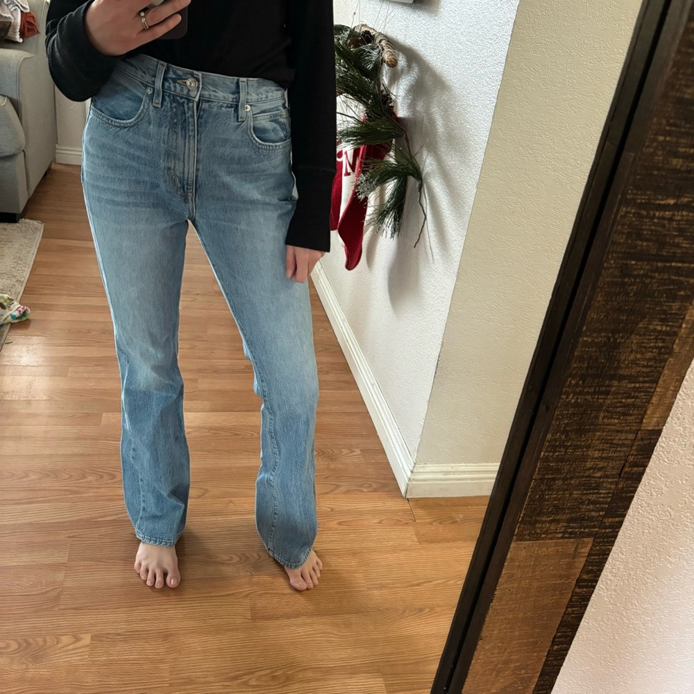 SLVRLAKE Light Blue flare-Leg Jeans